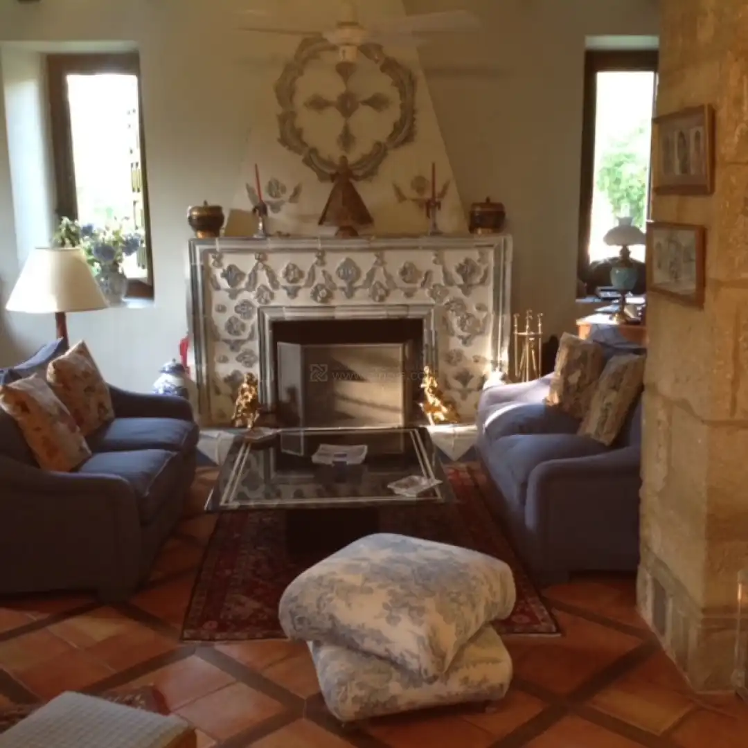 Living room of Houses for sale in  Logroño  with Heating, Private garden and Swimming Pool