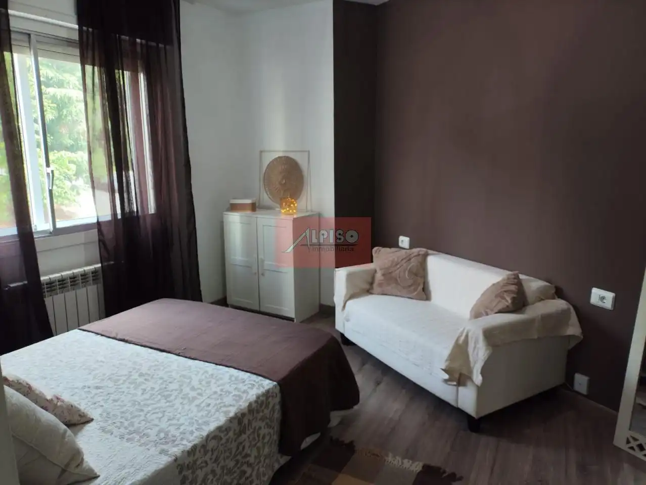 Bedroom of Flat for sale in Ourense Capital   with Heating and Furnished