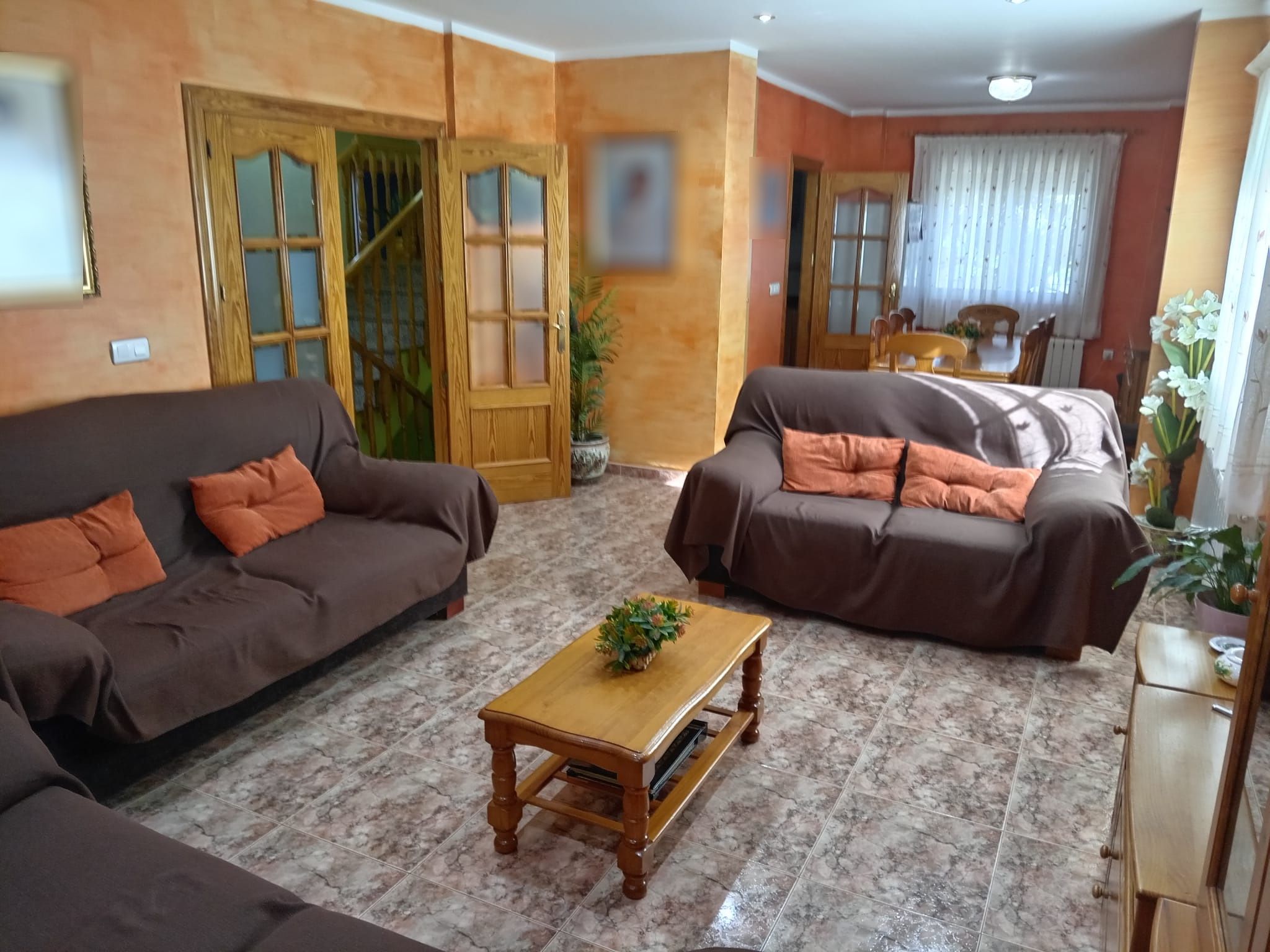 Living room of House or chalet for sale in  Murcia Capital  with Air Conditioner, Private garden and Terrace