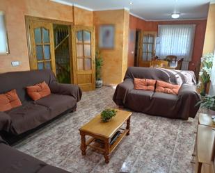 Living room of House or chalet for sale in  Murcia Capital  with Air Conditioner, Private garden and Terrace