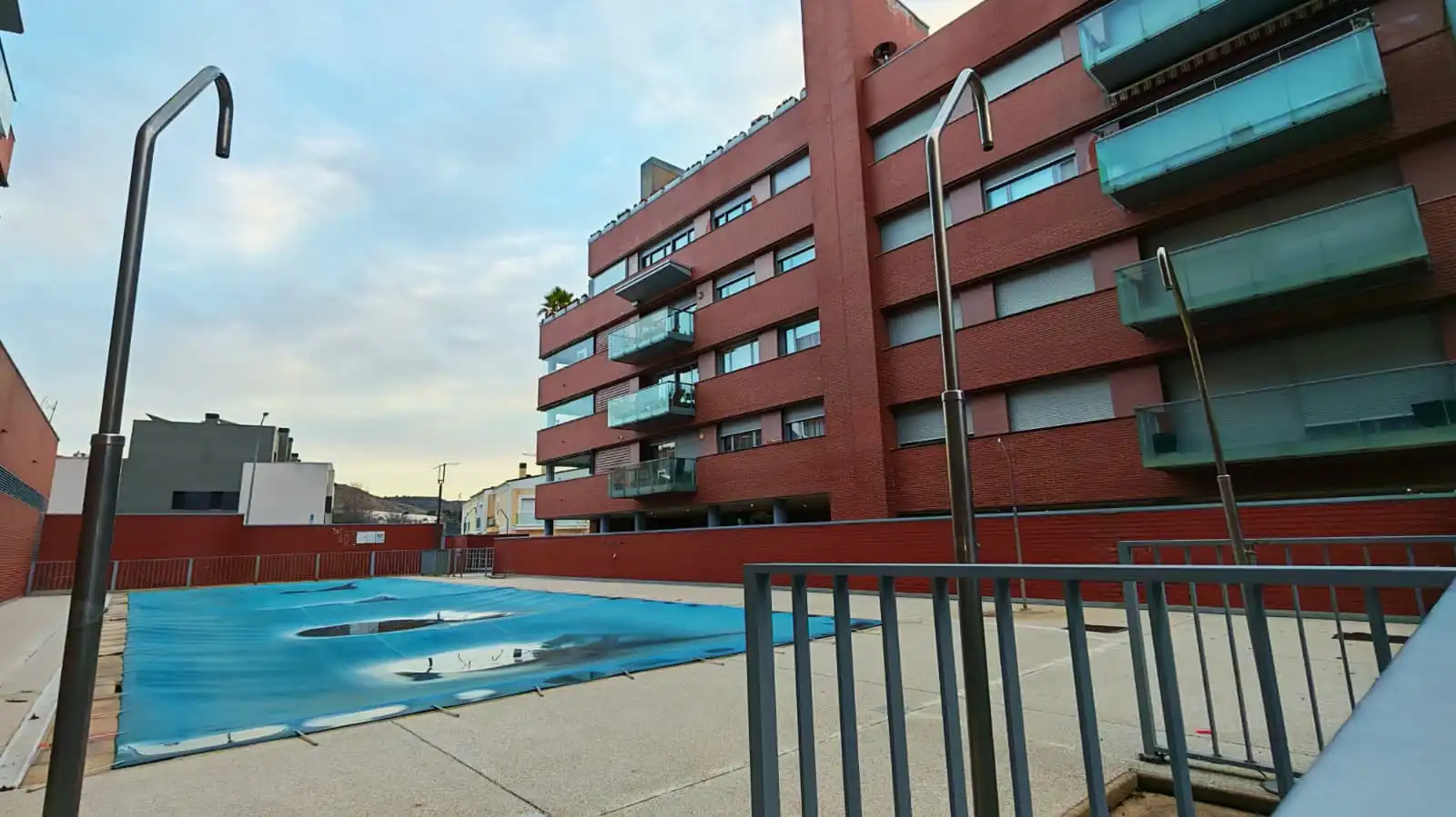 Swimming pool of Flat for sale in Guadalajara  with Air Conditioner, Heating and Terrace