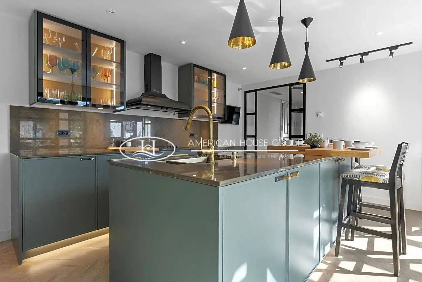 Cocina de Dúplex en venta en Benahavís con Aire acondicionado y Terraza