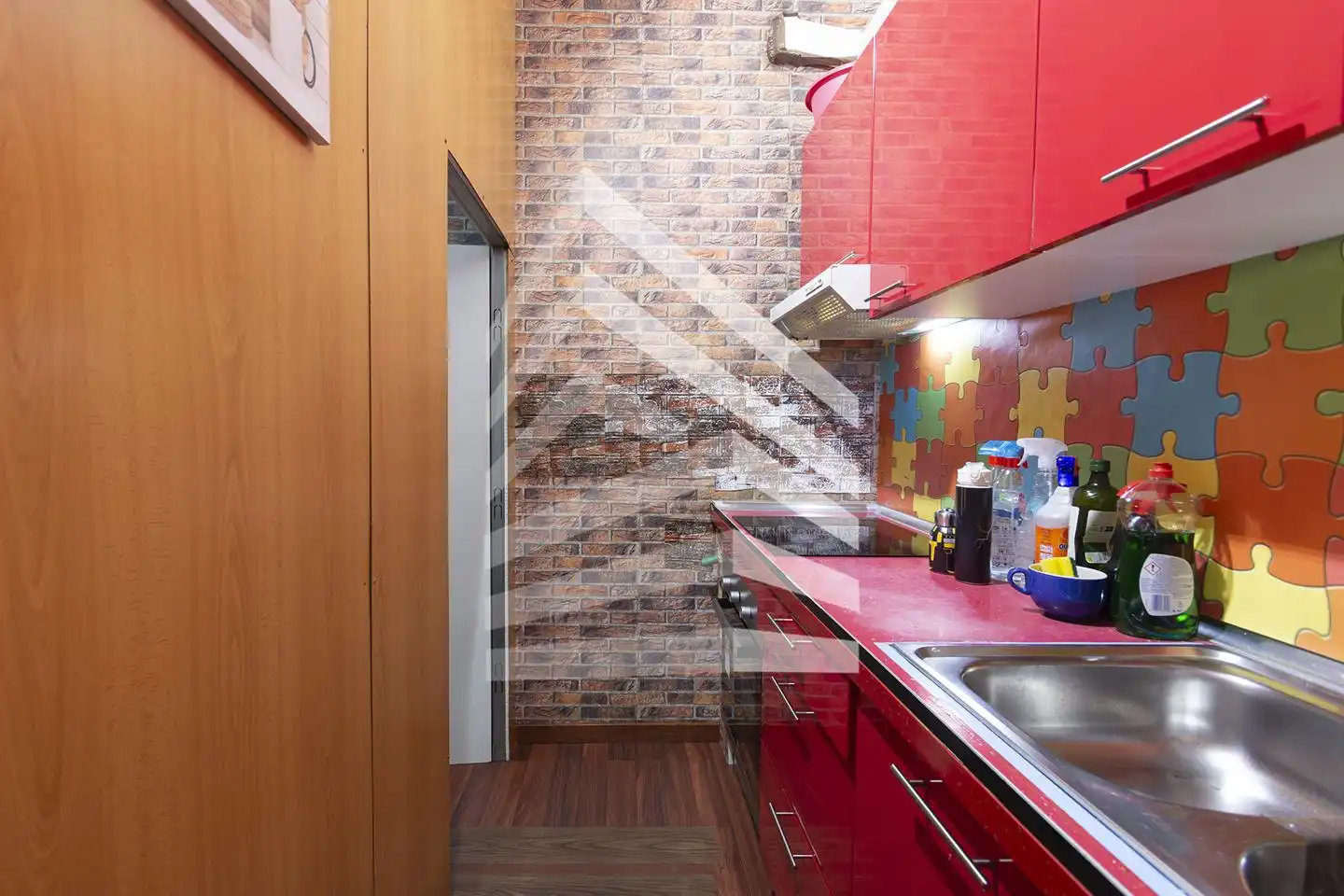 Cocina de Piso en venta en Barcelona con Aire acondicionado, Terraza y Amueblado