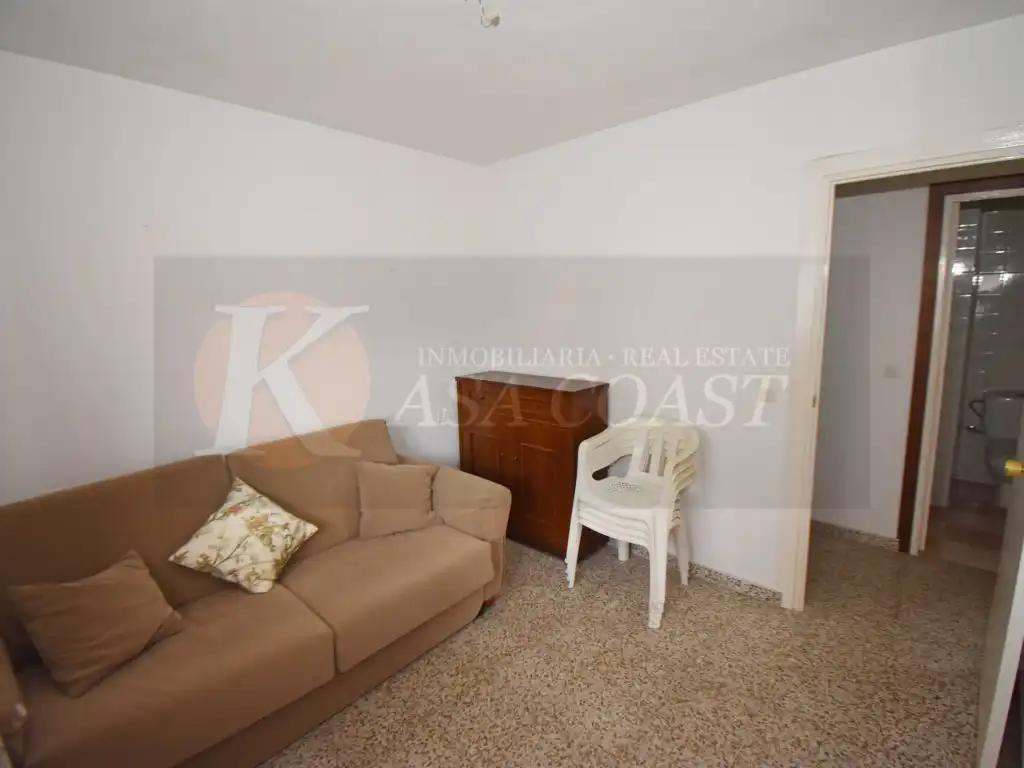 Living room of Flat for sale in Mijas  with Private garden, Terrace and Community pool