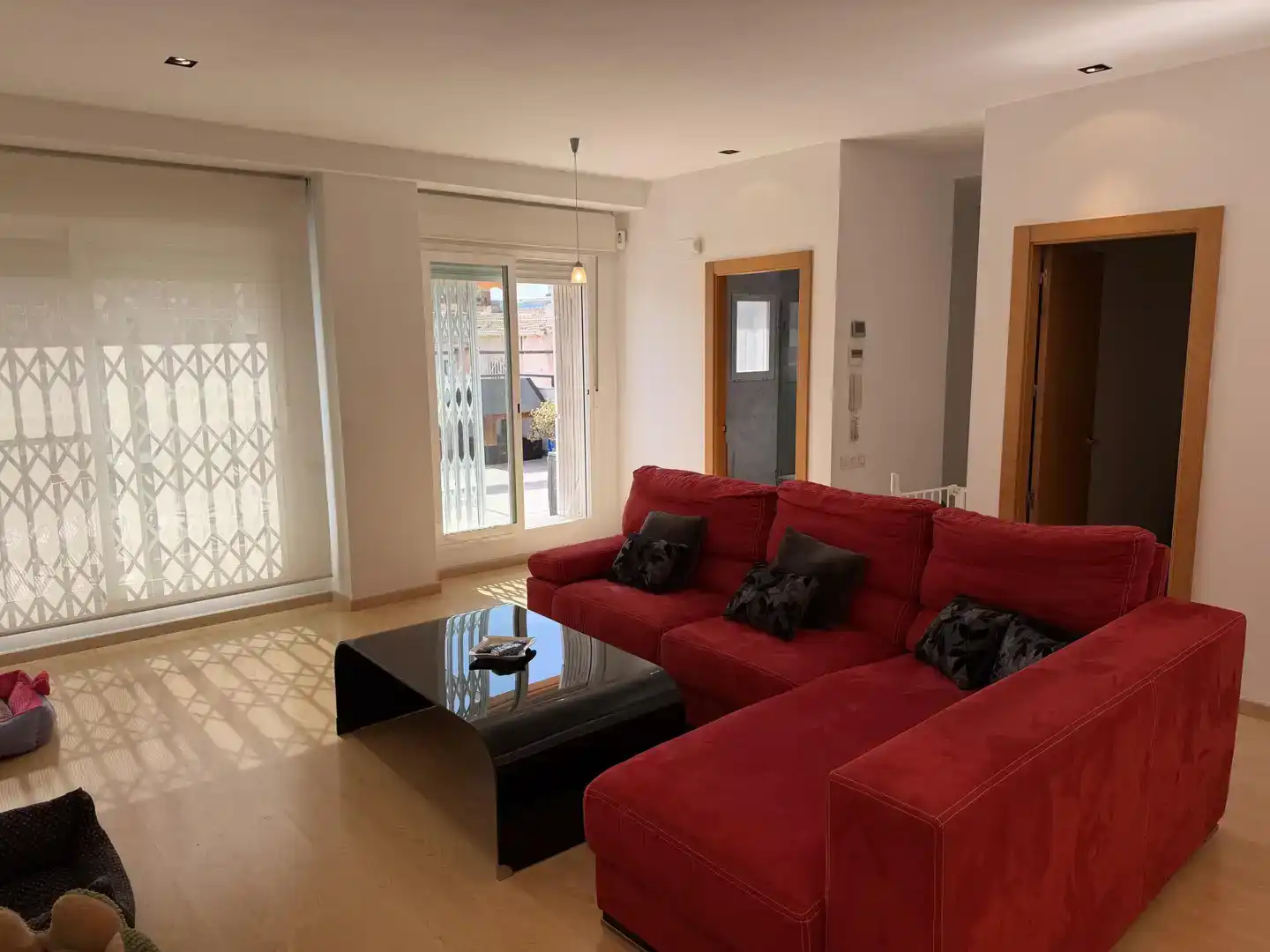 Sala d'estar de Àtic en venda en Elda amb Aire condicionat, Parquet i Traster