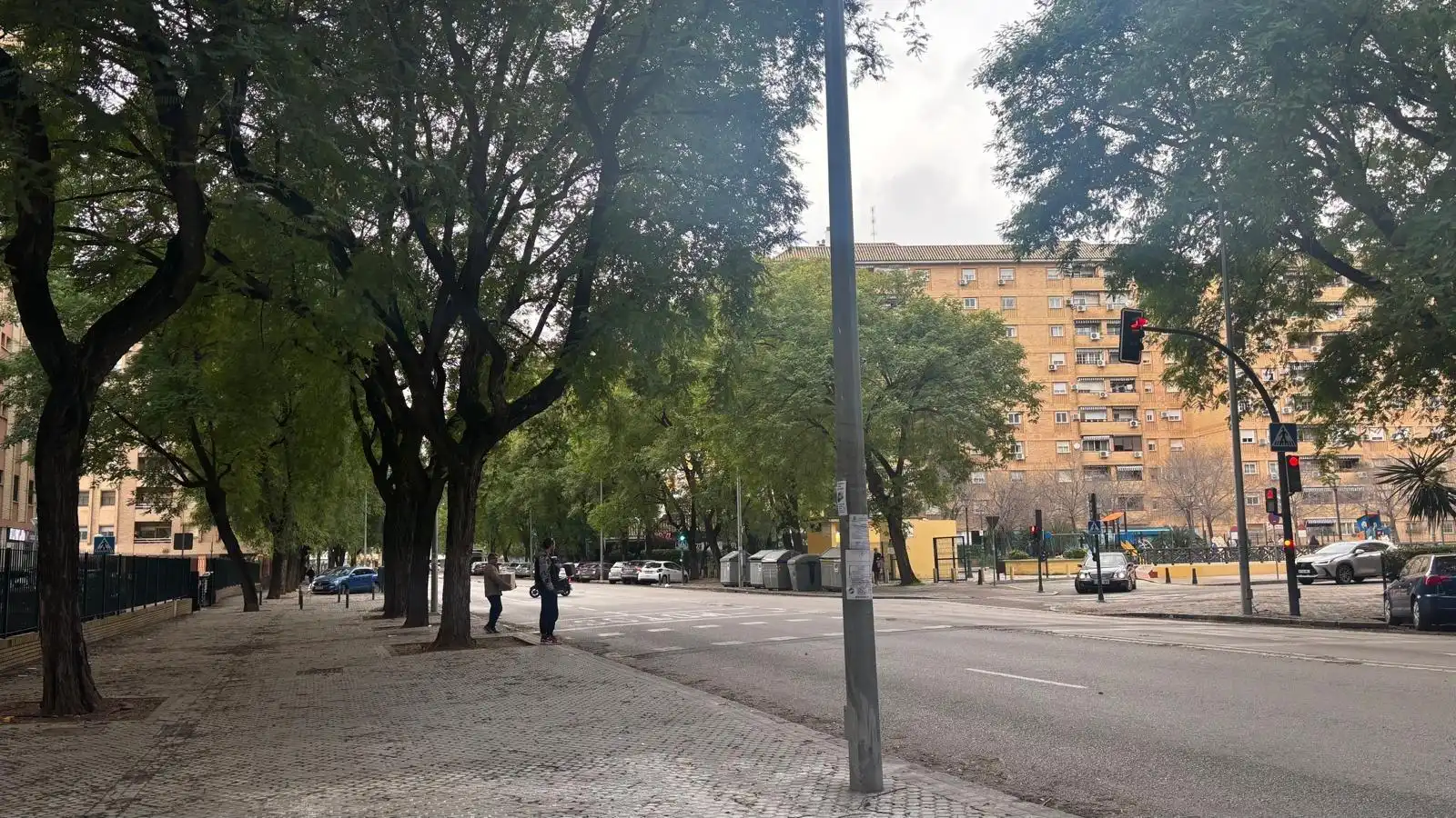 Exterior view of Flat for sale in Sevilla  with Air Conditioner, Private garden and Terrace