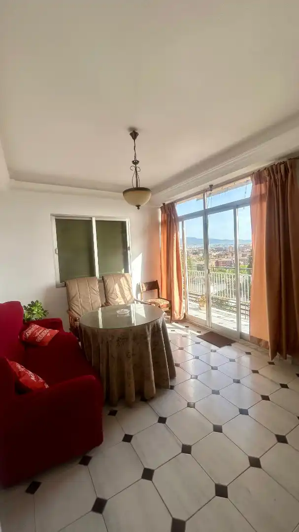 Bedroom of Flat for rent in Granada  with Air Conditioner, Furnished and Washing machine