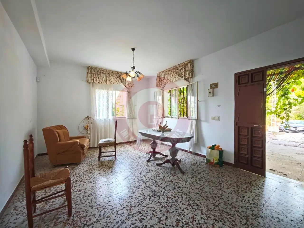 Sala d'estar de Finca rústica en venda en Comares amb Terrassa