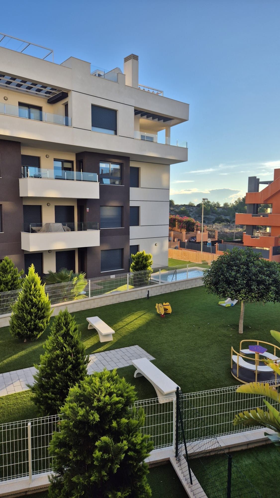 Swimming pool of Flat to rent in Orihuela  with Air Conditioner, Heating and Terrace