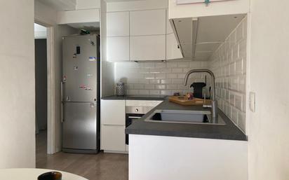 Kitchen of Flat for sale in Figueres  with Heating, Terrace and Furnished