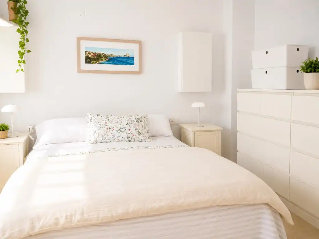 Habitación de Casa o chalet en venta en Calpe / Calp con Aire acondicionado, Terraza y Piscina comunitaria
