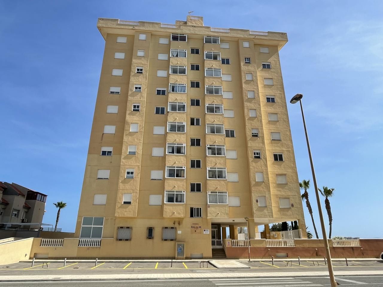 Exterior view of Apartment for sale in La Manga del Mar Menor  with Air Conditioner, Private garden and Terrace