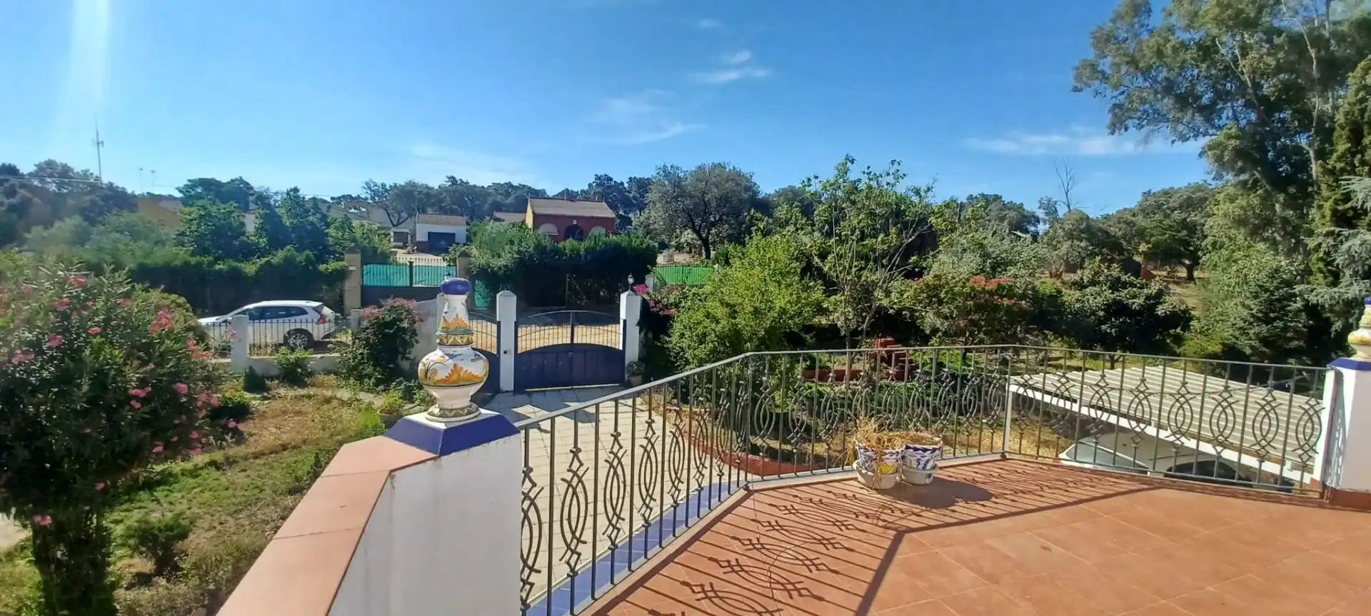 Terraza de Casa o chalet en venta en Castilblanco de los Arroyos con Aire acondicionado, Jardín privado y Terraza