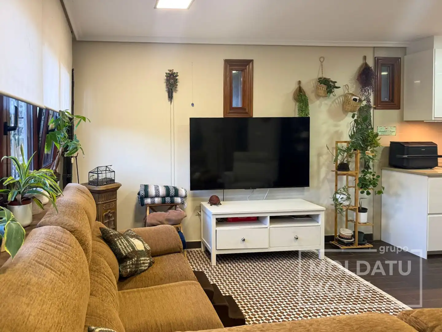 Living room of Houses for sale in Abanto y Ciérvana-Abanto Zierbena  with Heating, Private garden and Terrace