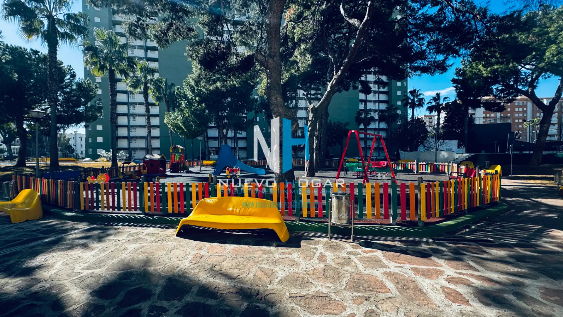 Vista exterior de Apartamento en venta en Benicasim / Benicàssim con Terraza, Amueblado y Lavadora