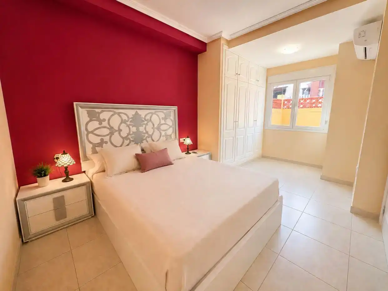 Bedroom of Flat for rent in Pájara  with Air Conditioner, Furnished and Balcony