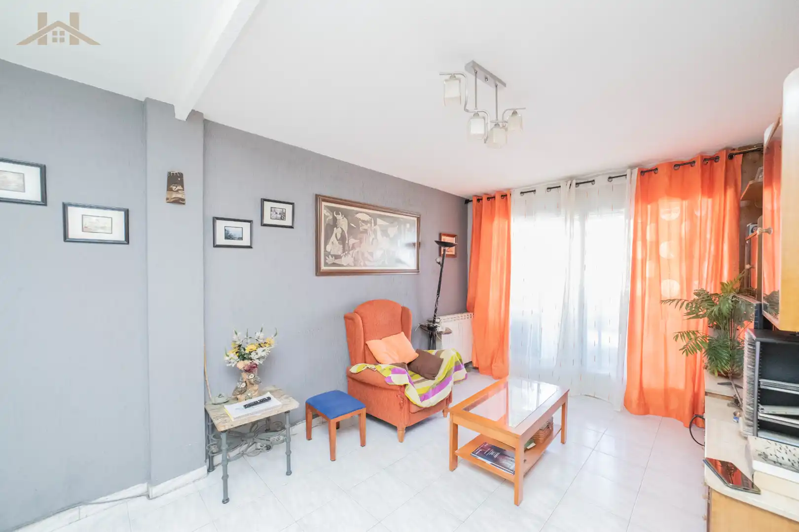 Living room of Flat for sale in Fuenlabrada  with Heating, Terrace and Oven