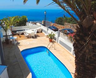 Swimming pool of Single-family semi-detached for sale in Santiago del Teide  with Terrace, Swimming Pool and Furnished