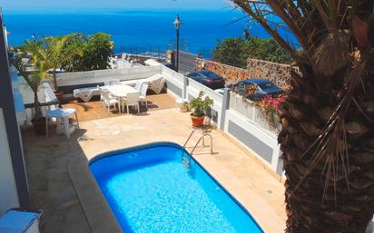 Swimming pool of Single-family semi-detached for sale in Santiago del Teide  with Terrace and Swimming Pool