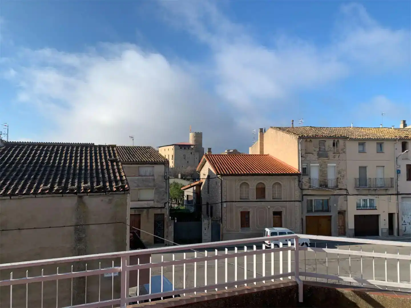 Vista exterior de Casa o xalet en venda en Santa Coloma de Queralt amb Balcó