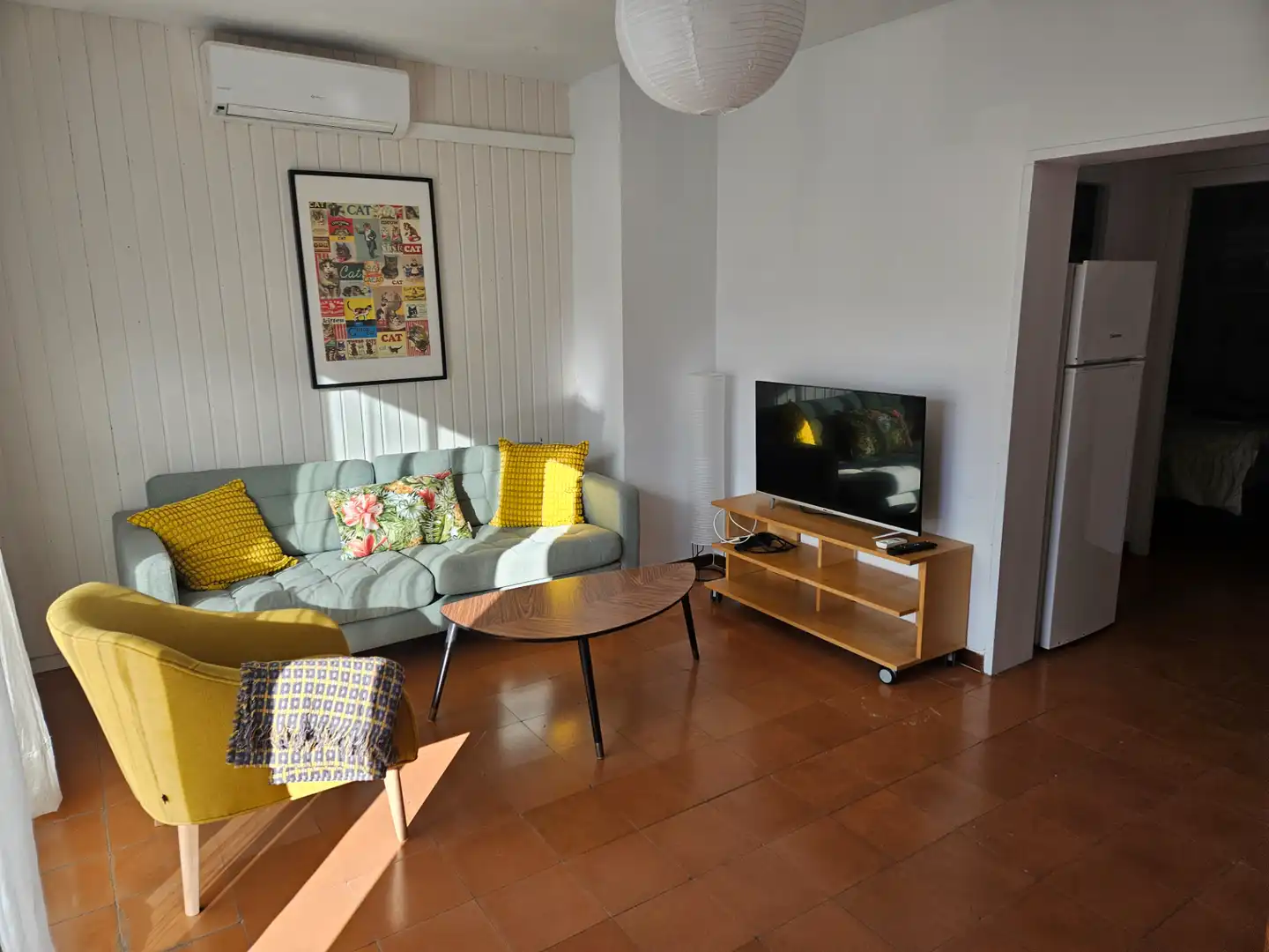 Living room of Apartments for rent in Castelldefels  with Air Conditioner, Terrace and Furnished