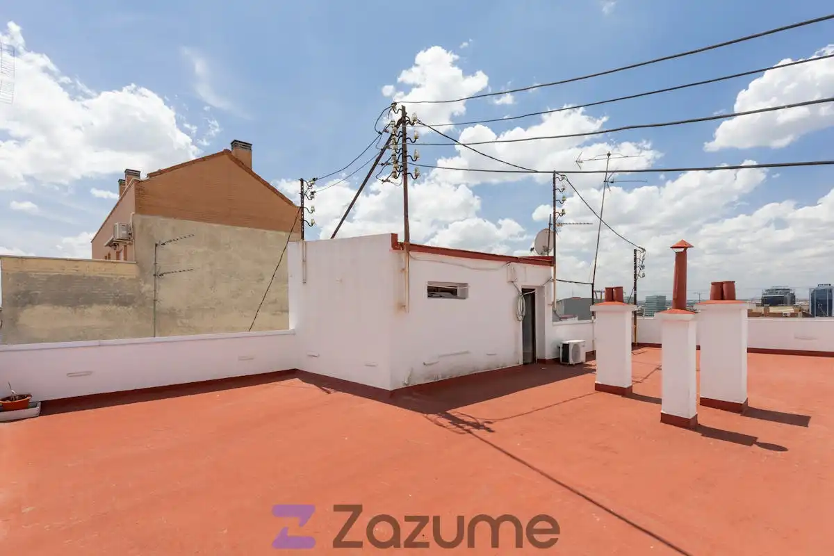 Terrace of Lofts for rent in Madrid  with Air Conditioner, Heating and Furnished