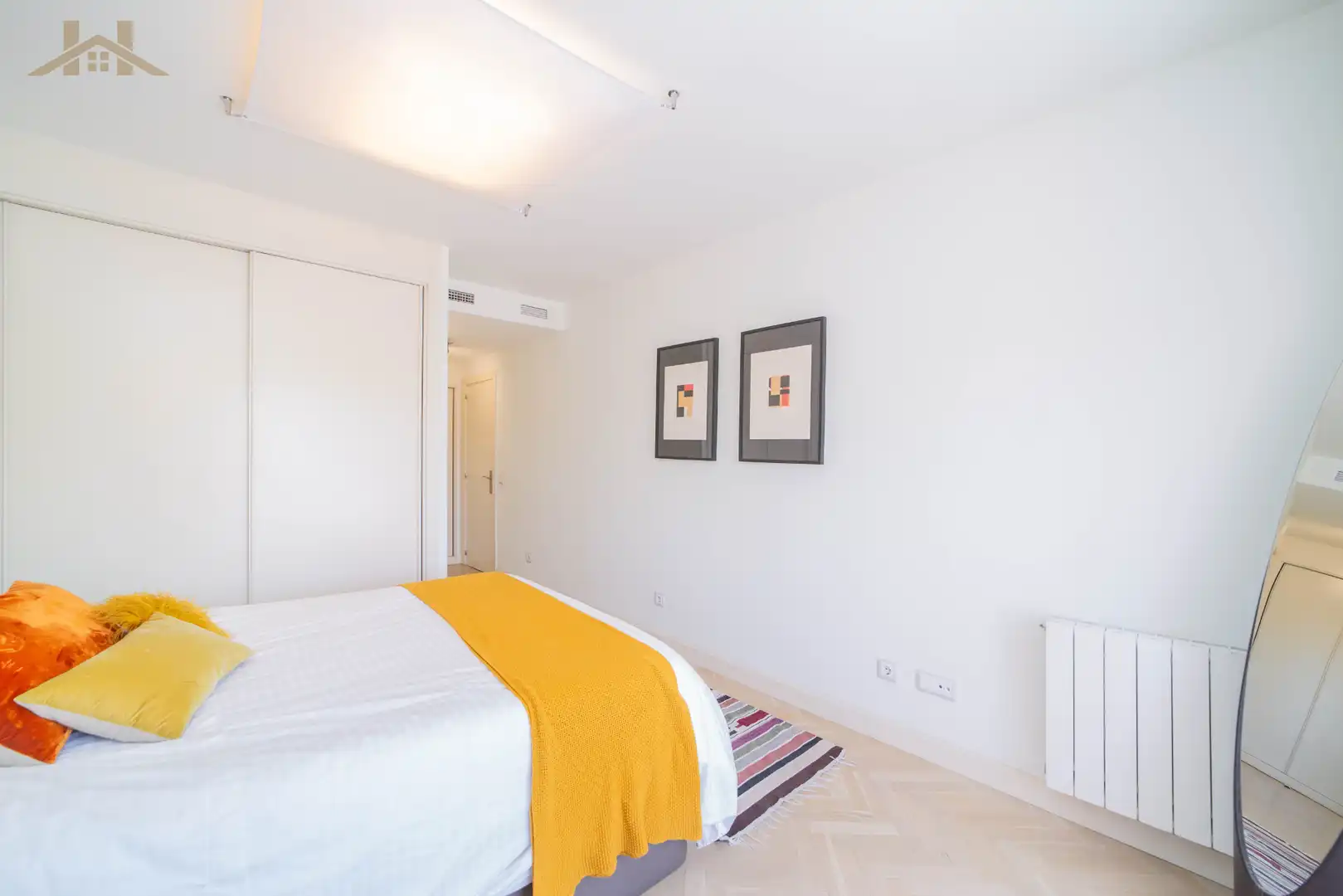 Schlafzimmer von Wohnung zum Verkauf in Boadilla del Monte mit Klimaanlage, Heizung und Terrasse