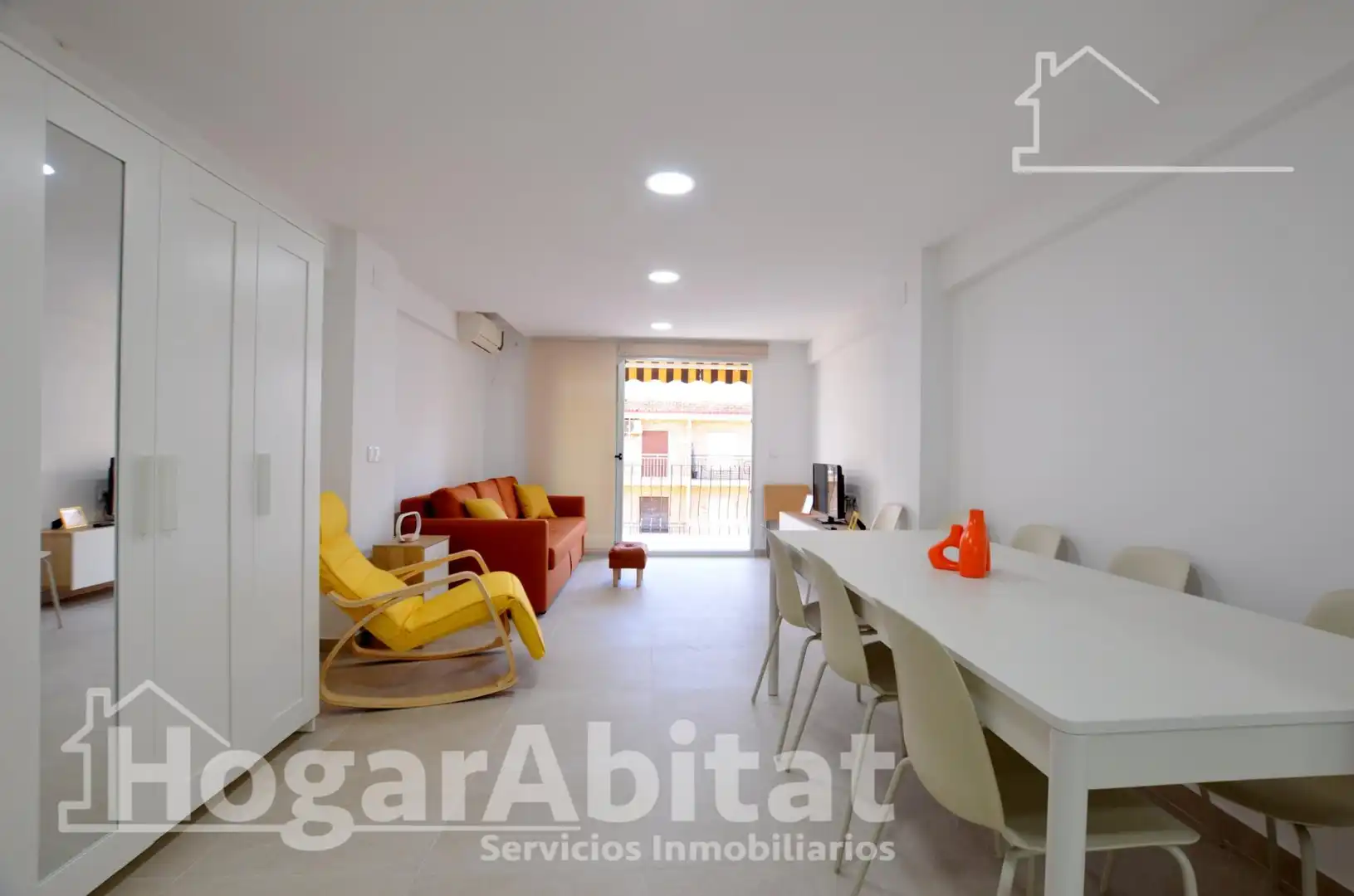Sala de estar de Piso en venta en Cullera con Aire acondicionado, Trastero y Balcón