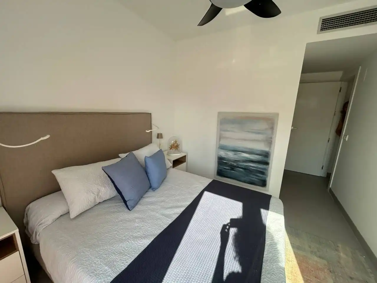 Habitación de Casa adosada en venta en Roquetas de Mar con Aire acondicionado, Terraza y Piscina comunitaria