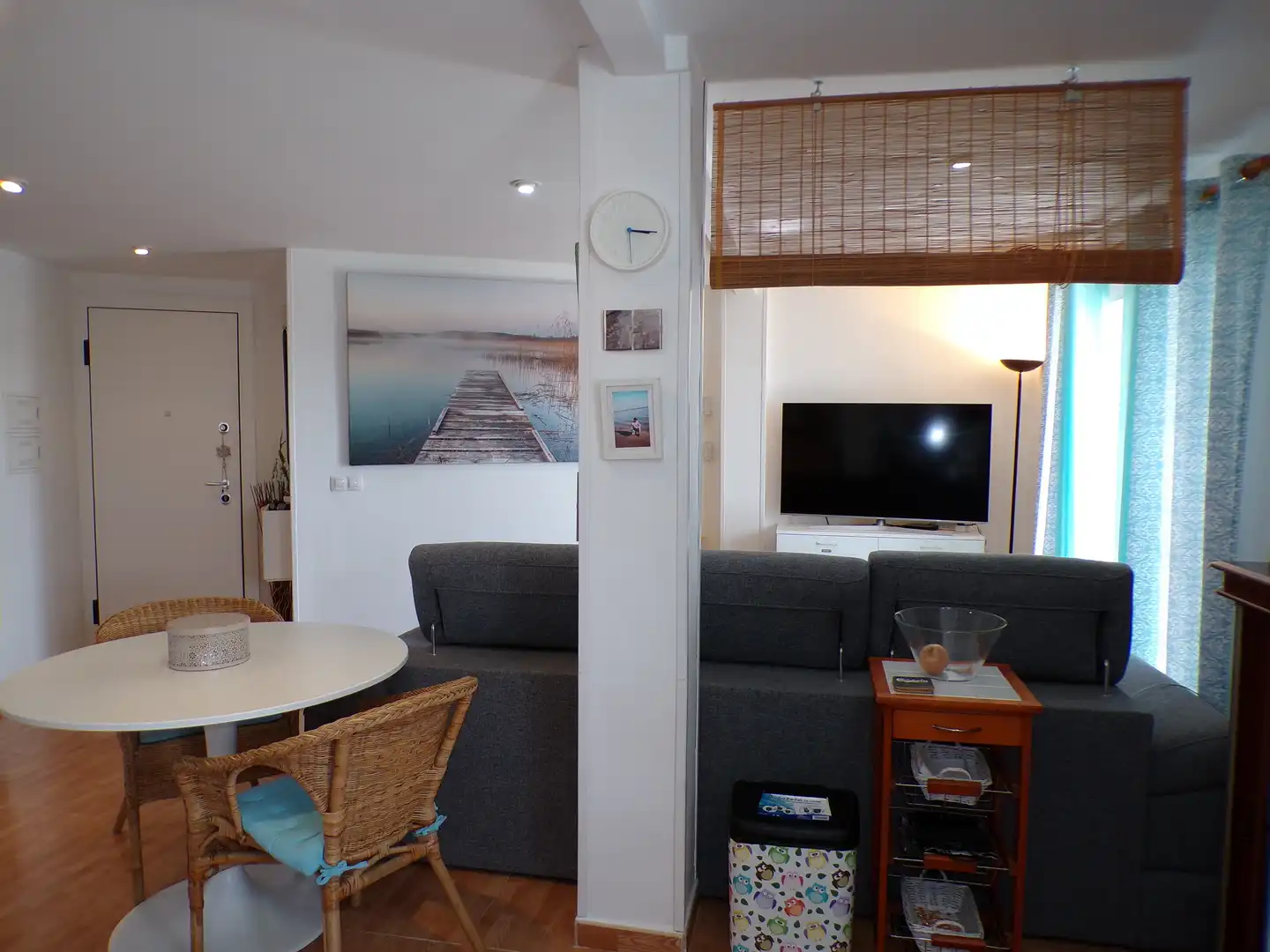 Wohnzimmer von Wohnungen zum Verkauf in Cullera mit Terrasse, Möbliert und Ofen