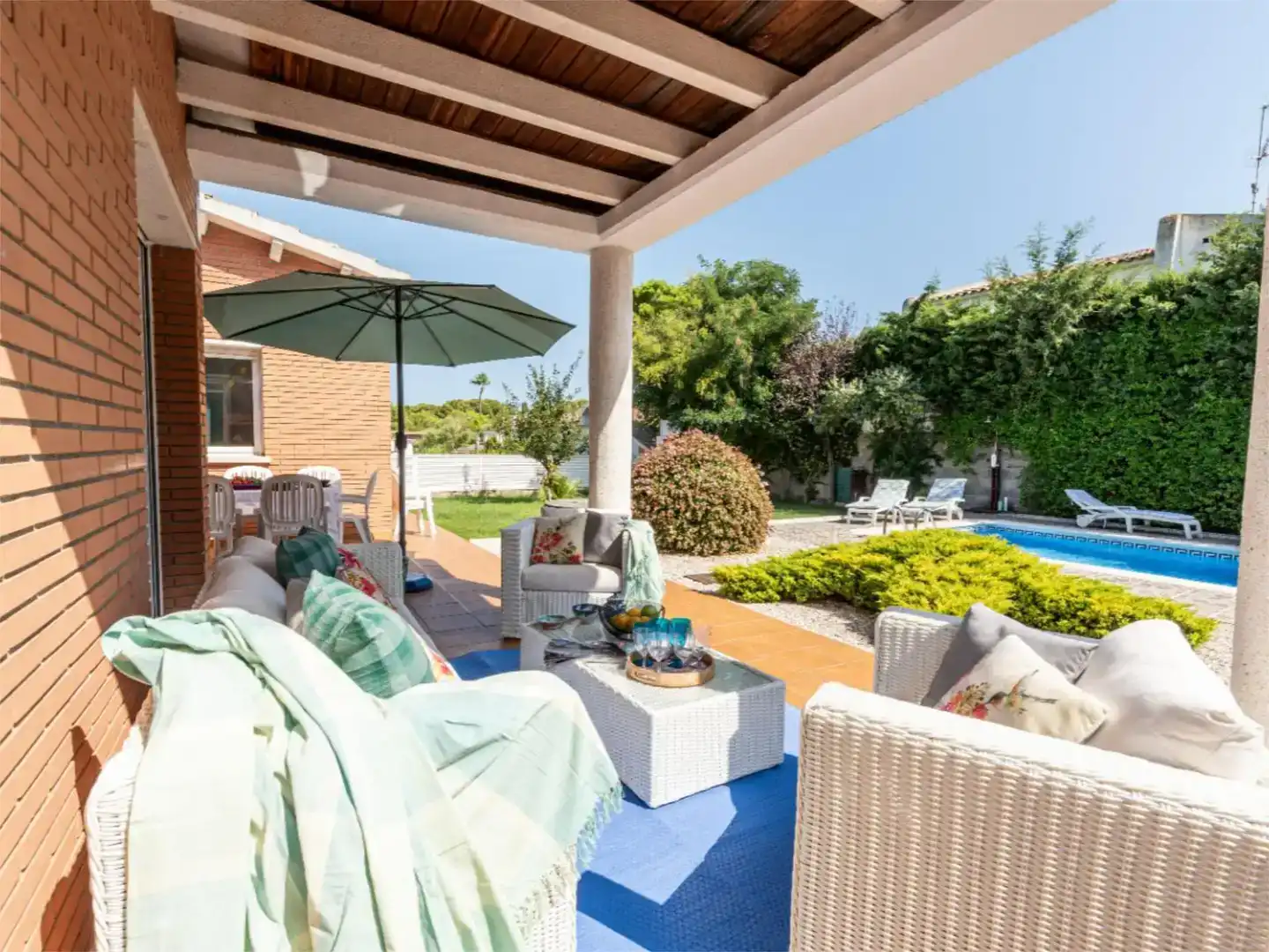 Terrace of Houses for sale in Roda de Berà  with Swimming Pool and Balcony