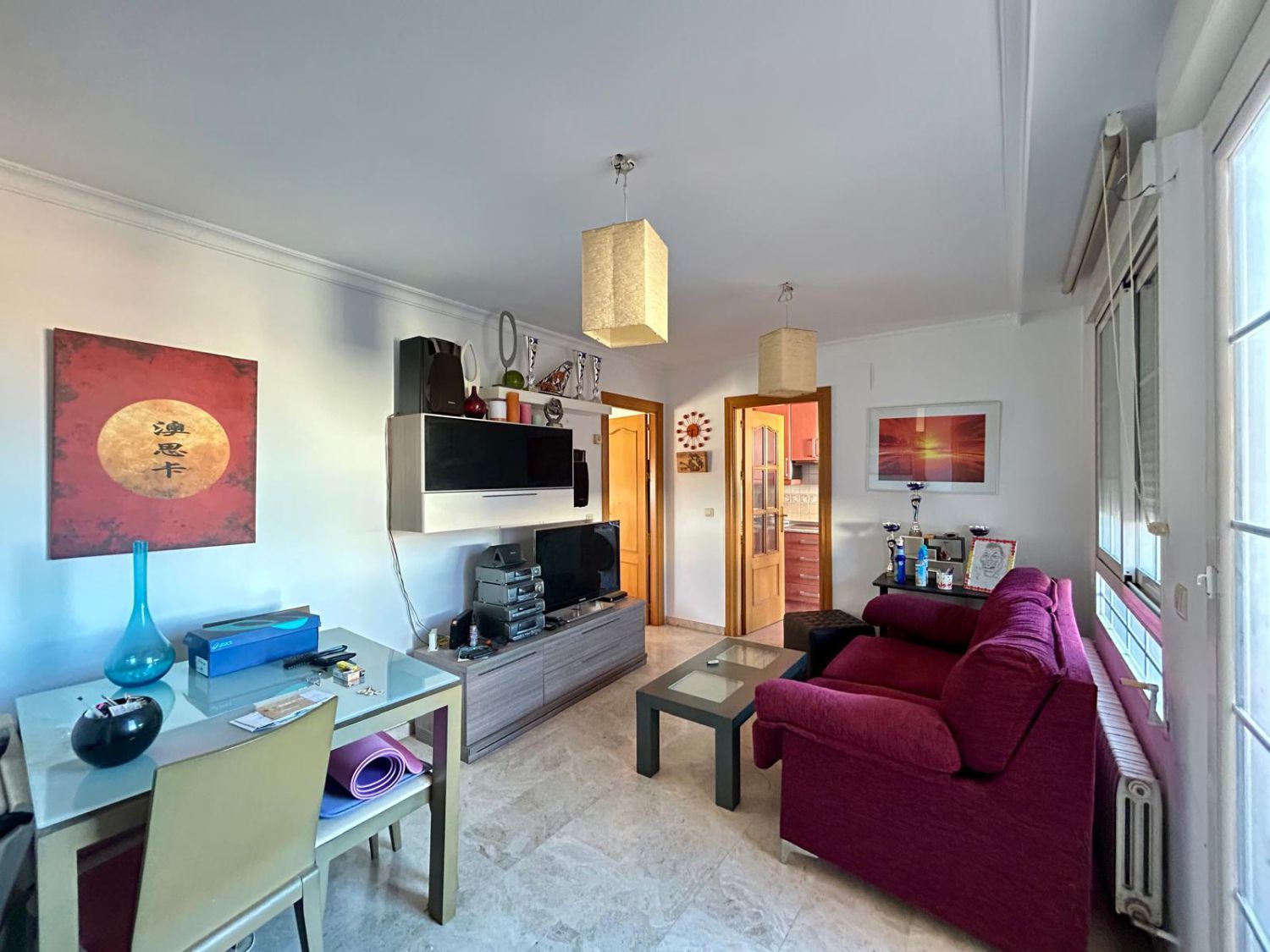 Sala de estar de Ático en venta en  Albacete Capital con Calefacción y Terraza