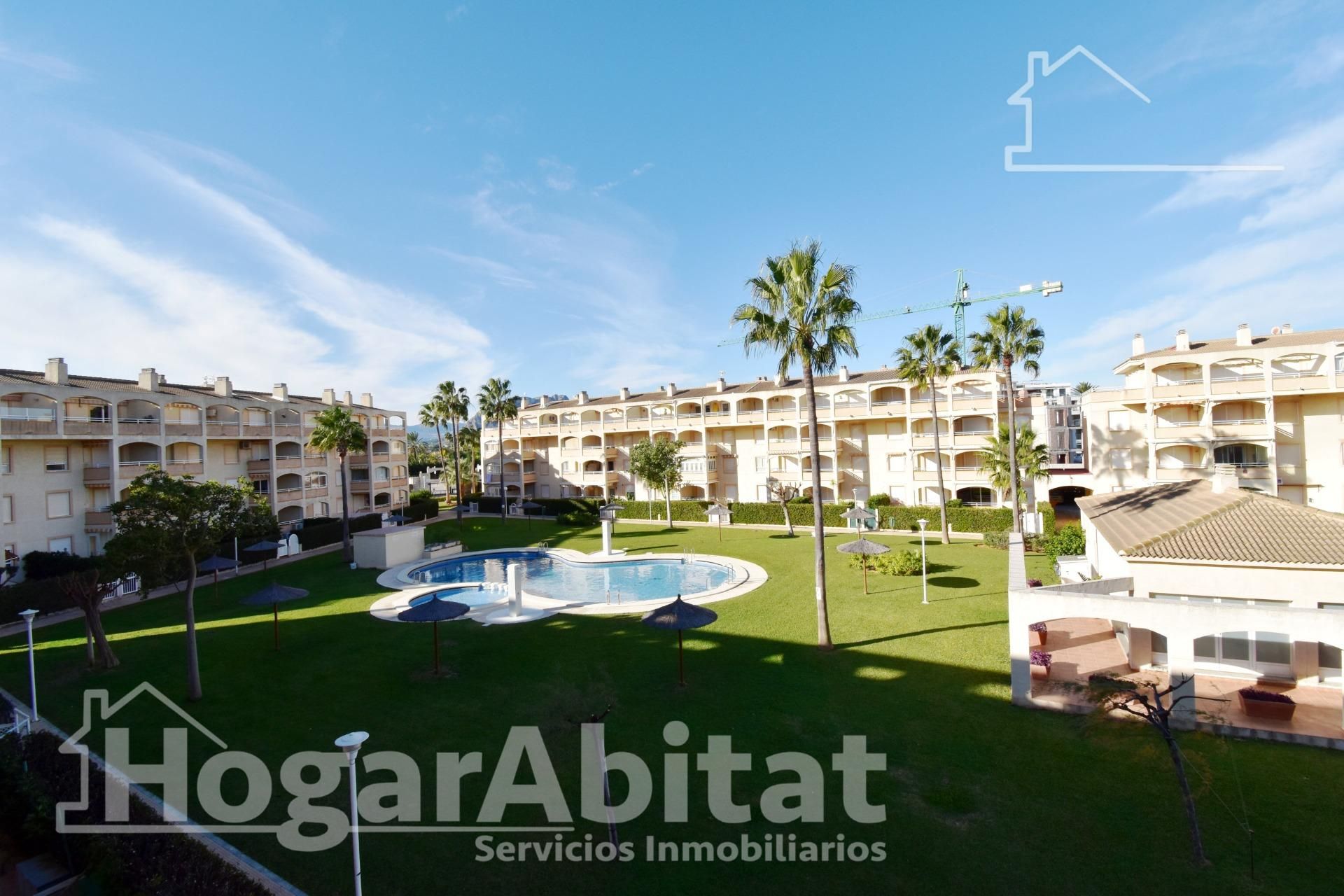 Garden of Flat for sale in Dénia  with Air Conditioner, Private garden and Terrace