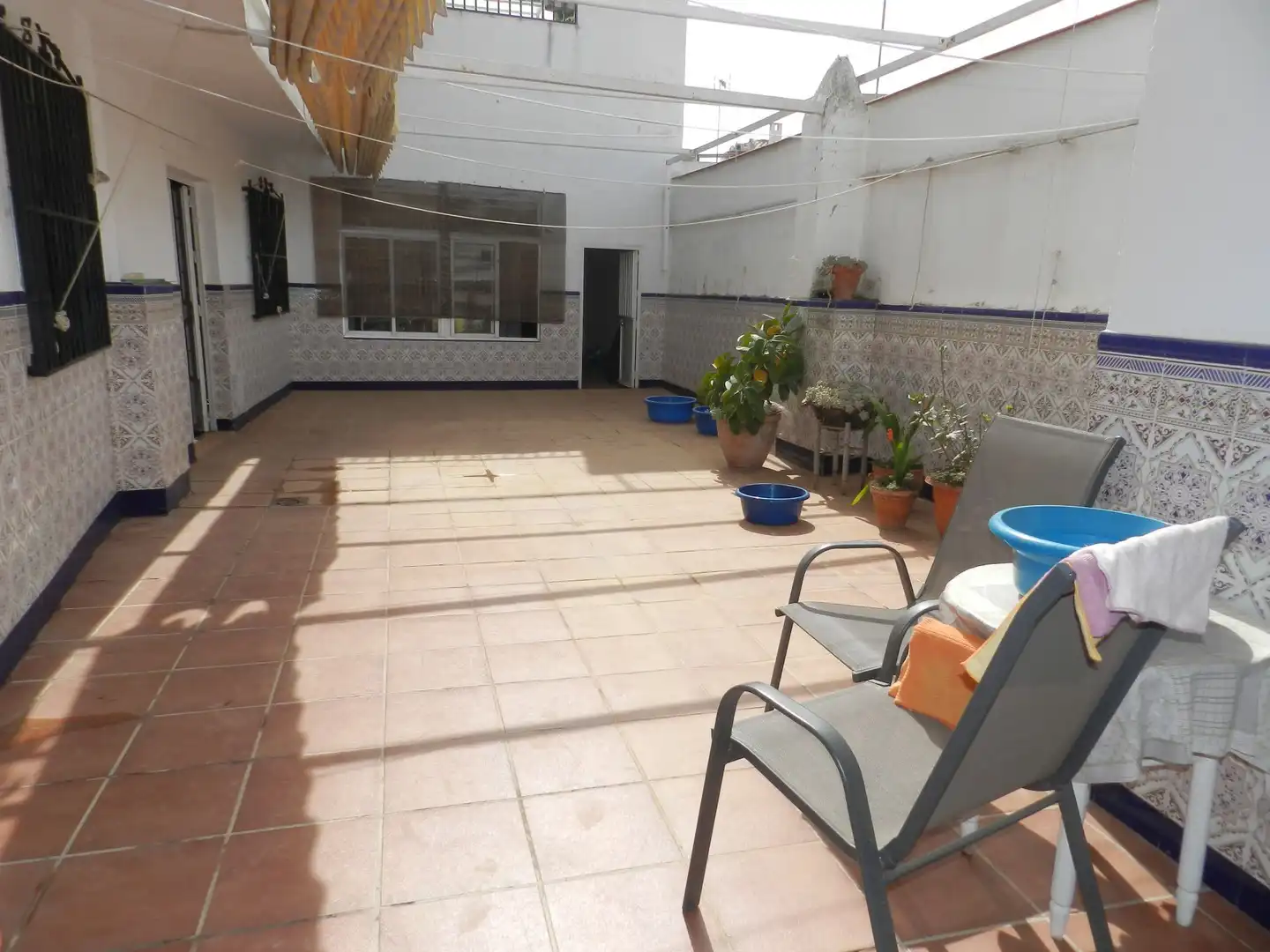 Terrassa de Casa o xalet en venda en Linares amb Aire condicionat, Calefacció i Jardí privat