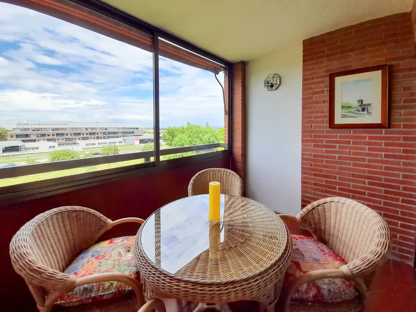 Terrace of Flat for rent in Madrid  with Heating, Parquet flooring and Terrace