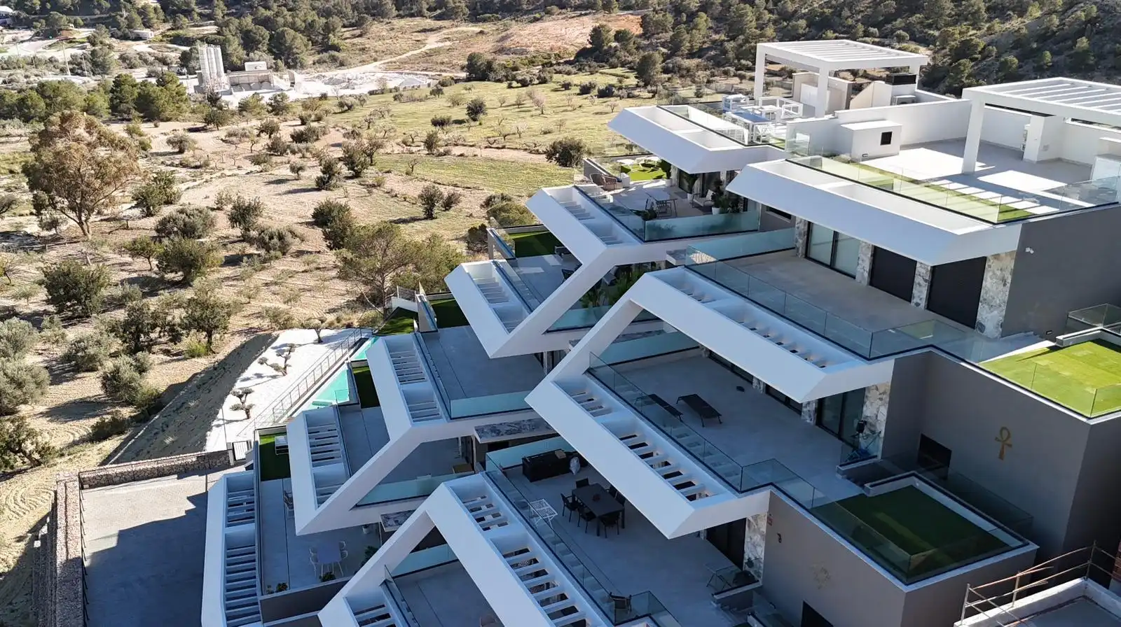 Vista exterior de Apartament en venda en Finestrat amb Aire condicionat, Calefacció i Terrassa