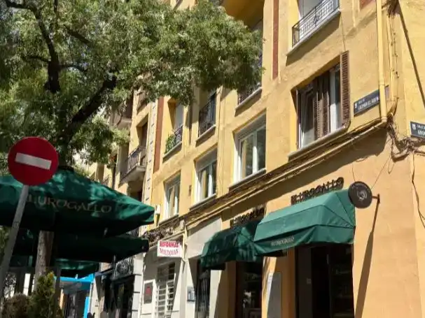Exterior view of Flat for sale in  Madrid Capital  with Air Conditioner