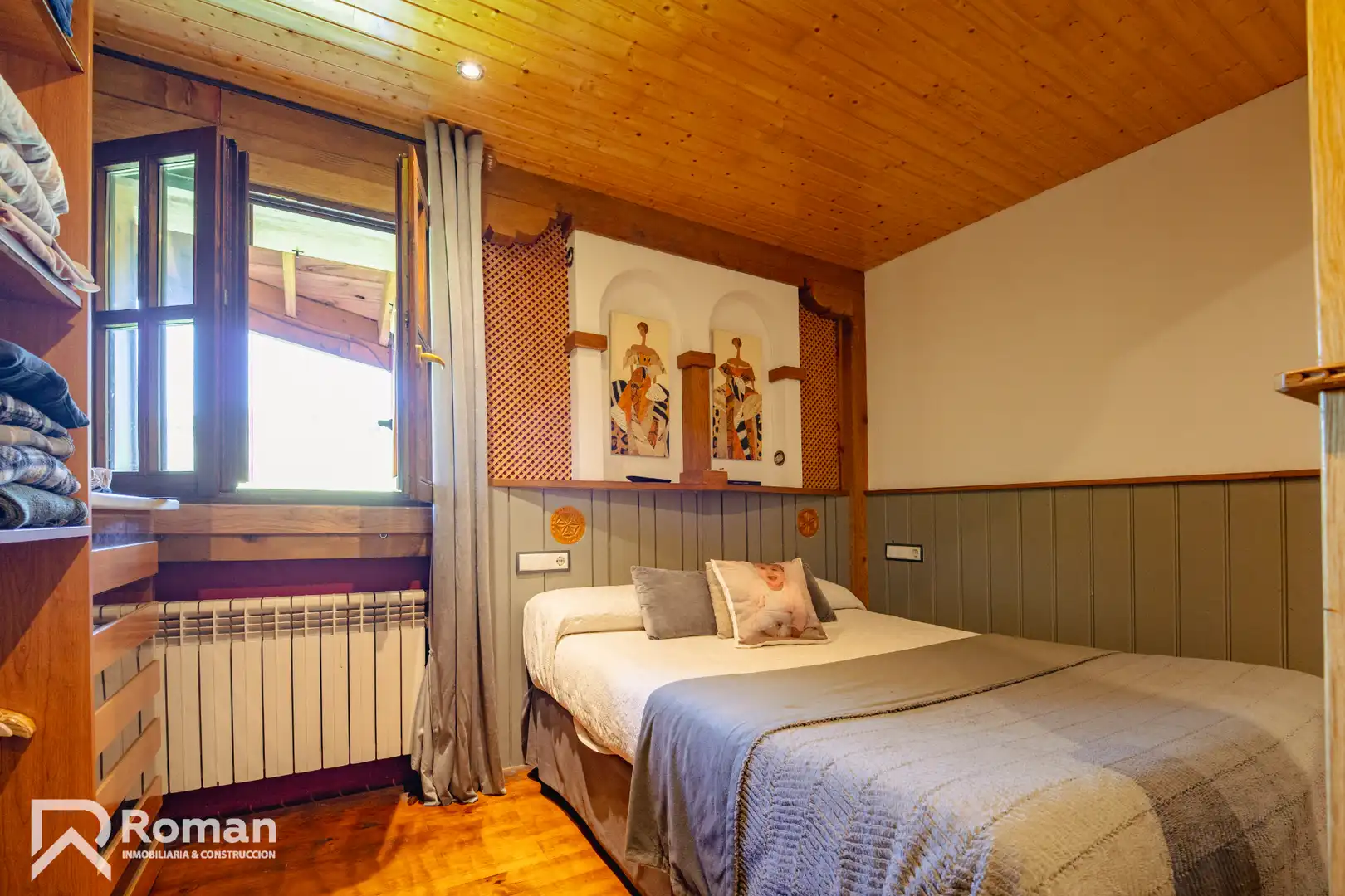 Bedroom of Houses for sale in Ezcabarte  with Furnished and Balcony