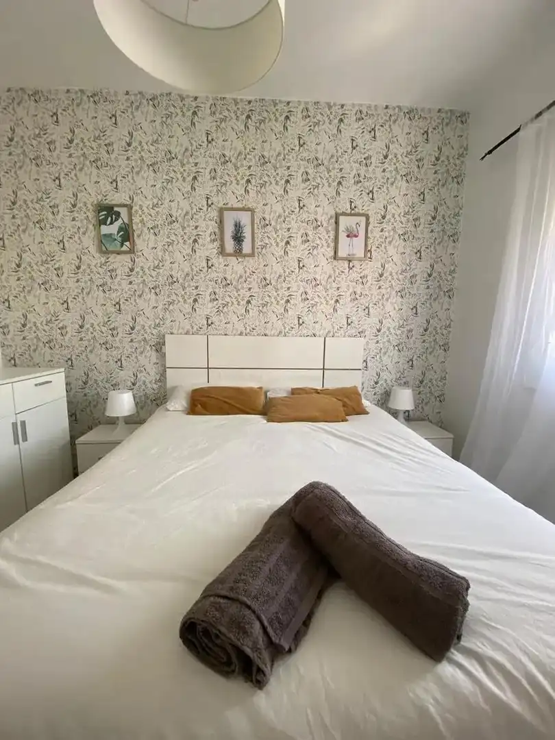 Bedroom of Flat for sale in Valencia  with Air Conditioner, Heating and Parquet flooring