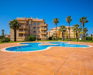 Exterior view of Flat to rent in Oliva  with Air Conditioner, Terrace and Swimming Pool