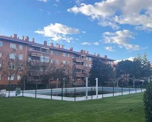Exterior view of Flat for sale in Collado Villalba  with Heating, Private garden and Terrace