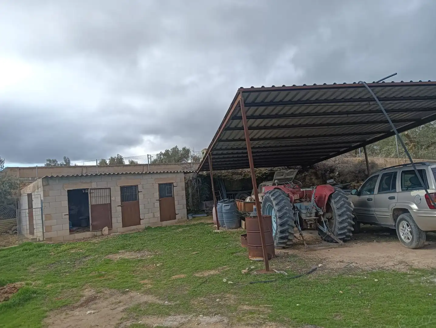 Vista exterior de Finca rústica en venta en Cuevas del Campo con Jardín privado, Parquet y Terraza