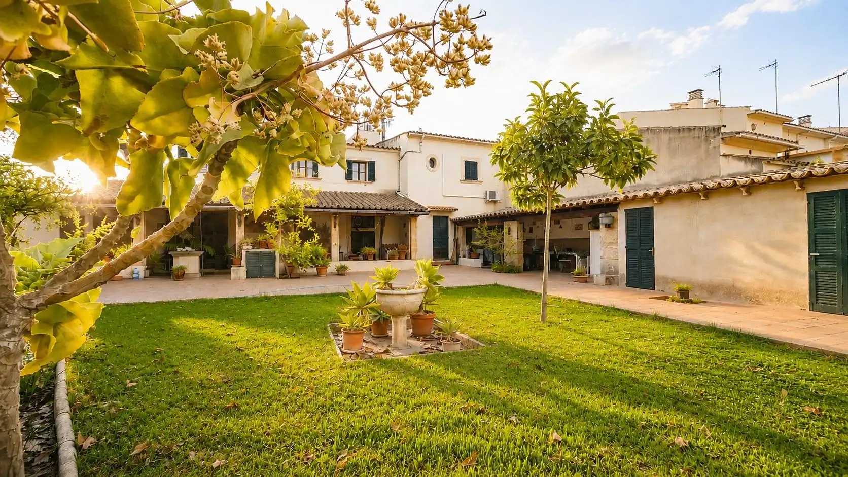 Jardín de Casa o chalet en venta en  Palma de Mallorca con Jardín privado, Terraza y Balcón