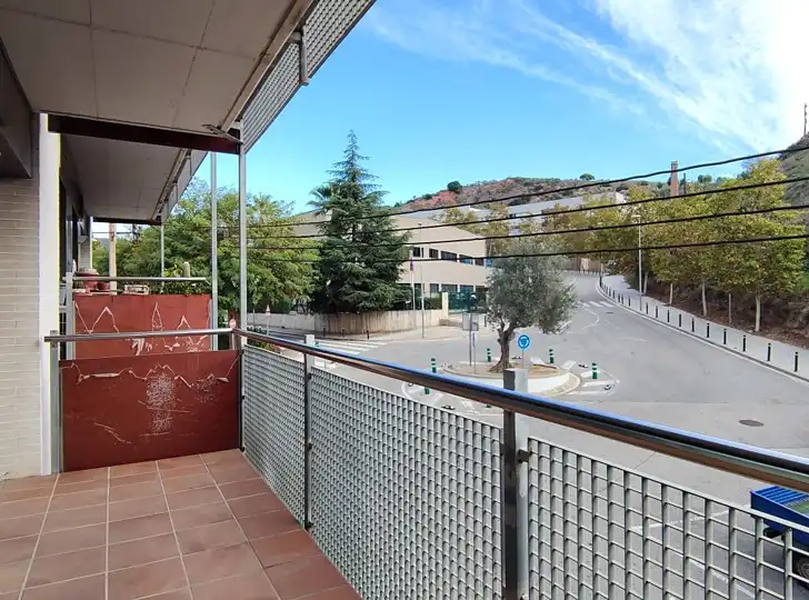 Terraza de Piso de alquiler en Montgat con Calefacción, Parquet y Terraza