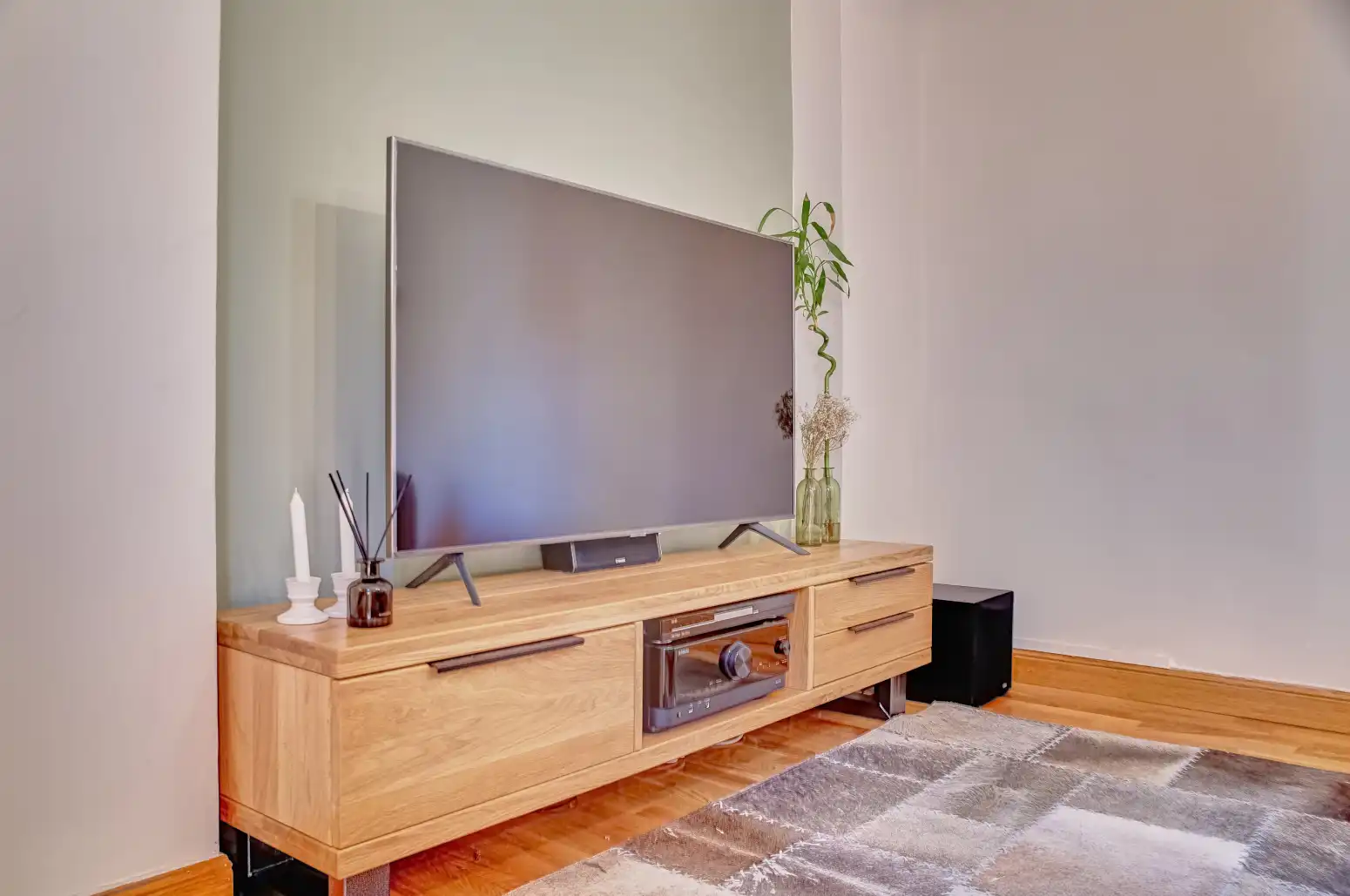 Wohnzimmer von Wohnung zum Verkauf in  Pamplona / Iruña mit Heizung und Parkett