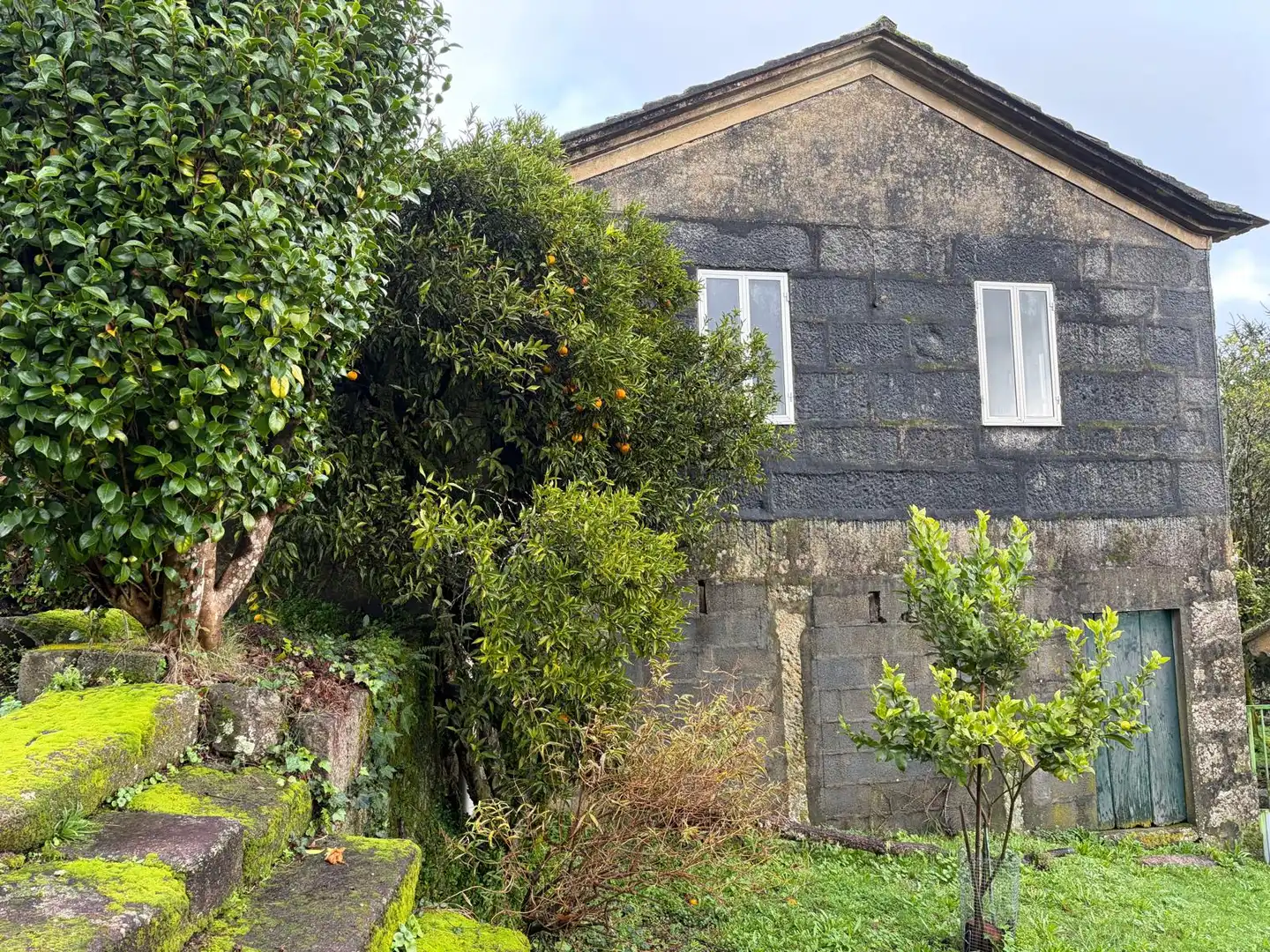 Vista exterior de Casa o xalet en venda en Mondariz amb Jardí privat i Moblat