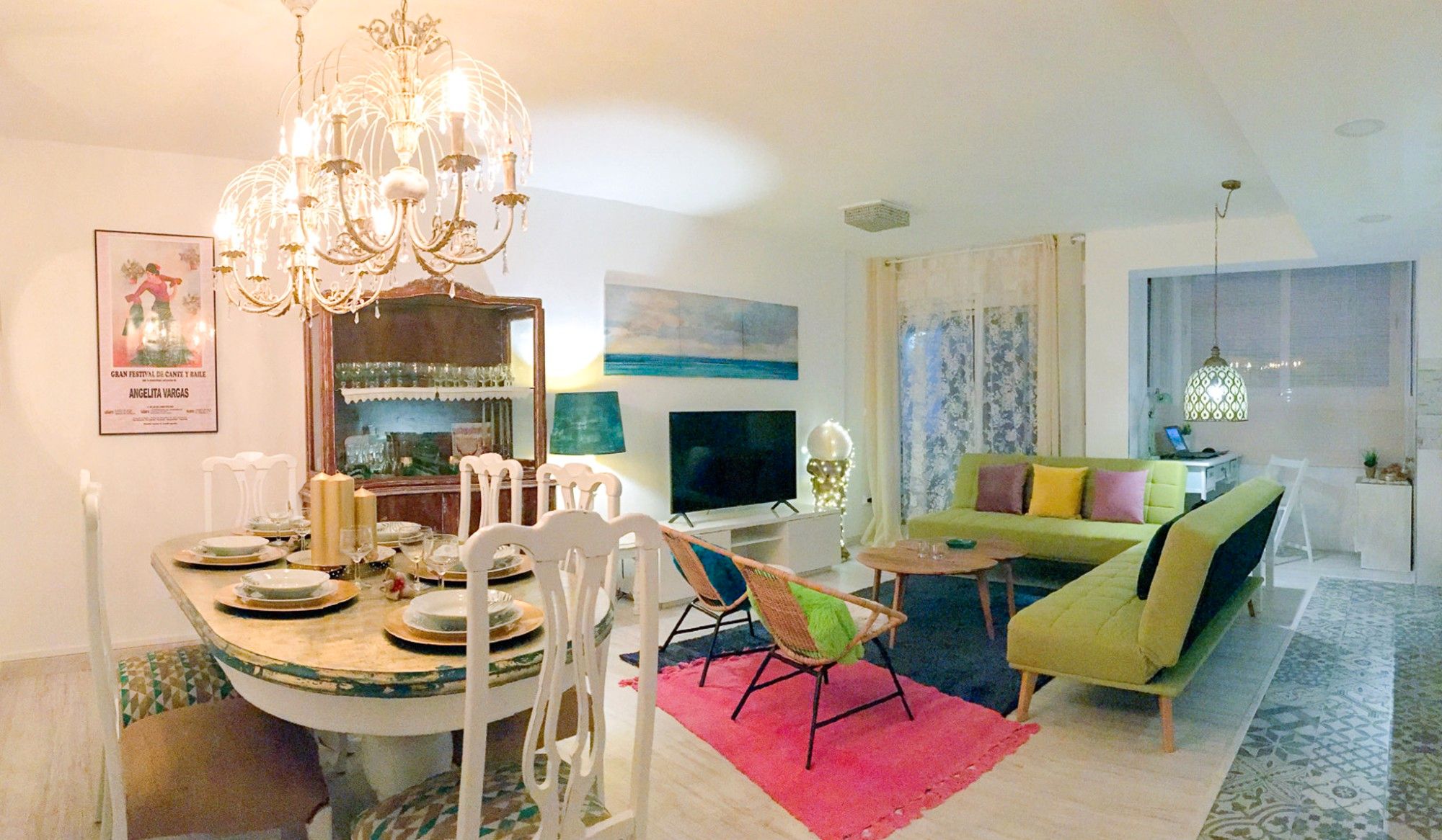 Sala d'estar de Apartament en venda en Alicante / Alacant amb Aire condicionat, Traster i Moblat