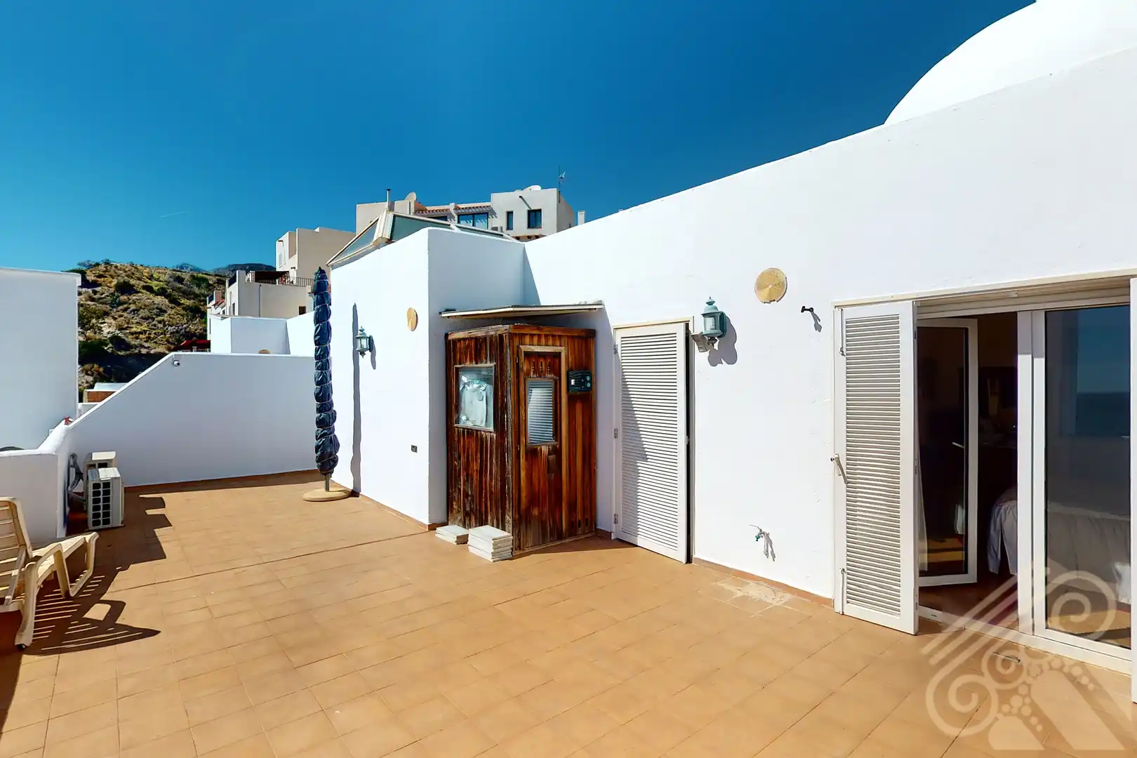 Exterior view of Detached homes for sale in Mojácar  with Air Conditioner, Terrace and Swimming Pool