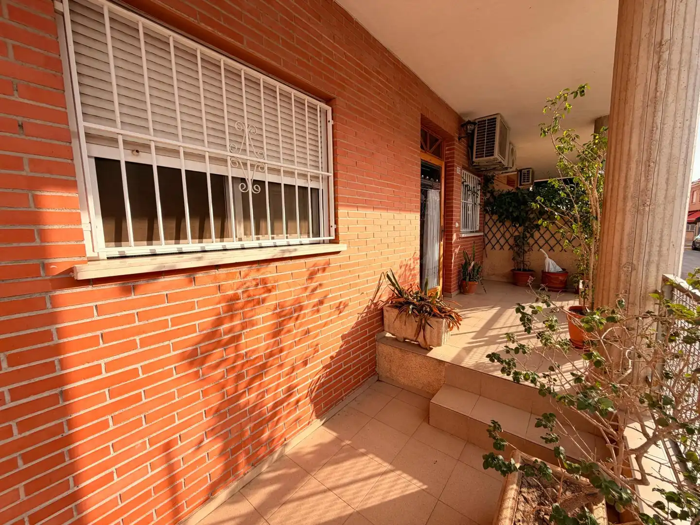 Vista exterior de Planta baixa de lloguer en Murcia amb Aire condicionat, Jardí privat i Terrassa