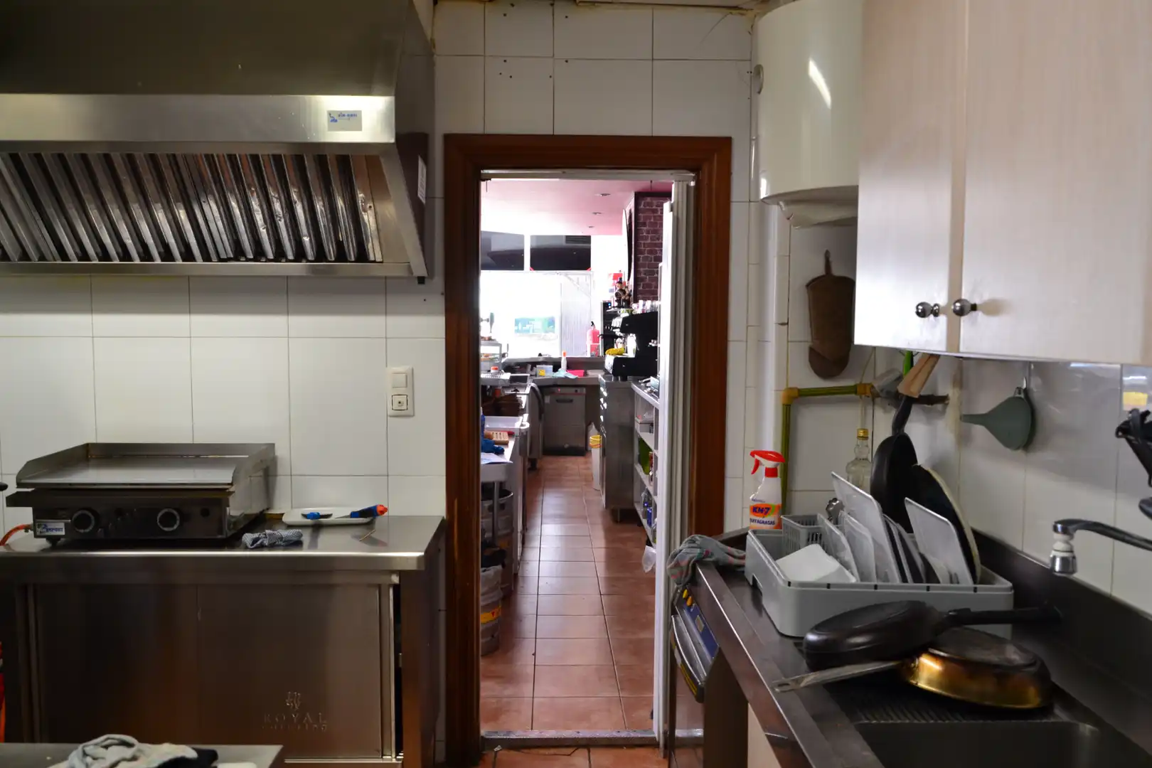 Cocina de Local en traspaso en Zaragoza con Aire acondicionado, Amueblado y Internet